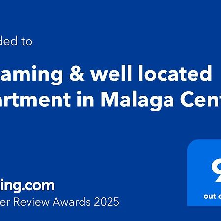Gleaming & Well Located Apartment In Malaga Center Kültér fotó
